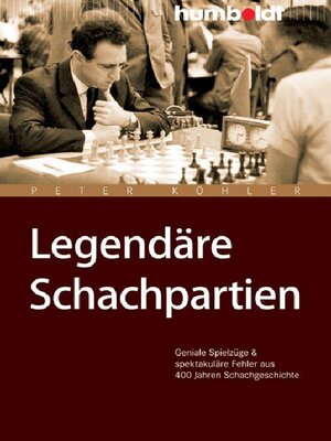 cover image of Legendäre Schachpartien